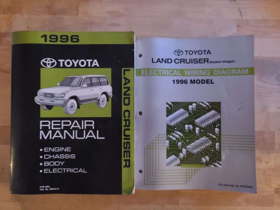 OEM Toyota Land Cruiser Factory Service Repair Manual