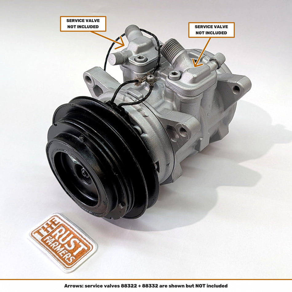 ضاغط، مكيف هواء، مُجدَّد 2F FJ60 تويوتا لاند كروزر 88320-60231