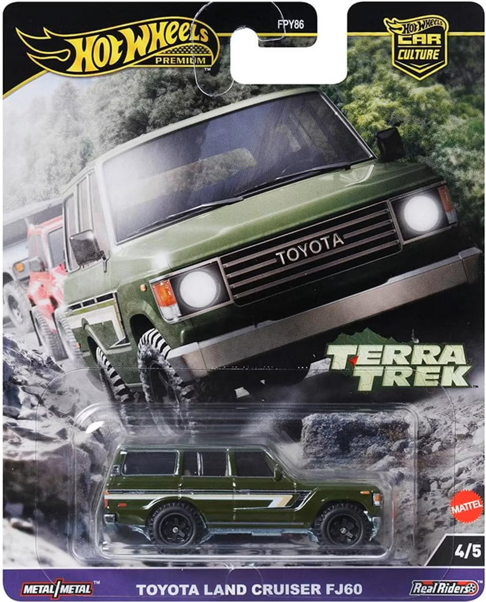 FJ60 Hot Wheels Toyota Land Cruiser Green