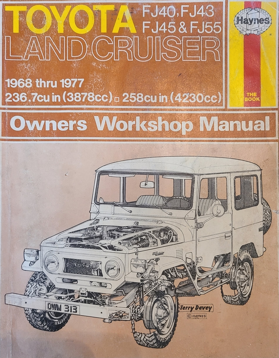 Toyota Land Cruiser Workshop Manual